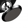 Baseus Magnetic dashboard car holder - (Black/Leather)