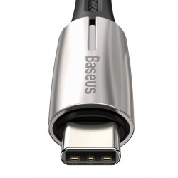 Kabel USB-C PD Baseus Water Drop Power Delivery 2.0 60W 1m (czarny)