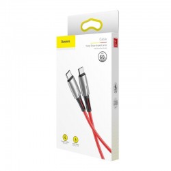 Baseus Water Drop USB-C Cable Power Delivery 2.0 60W 1m (Red)