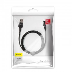 Baseus Halo Lightning cable with LED lamp 3A 0.5m (Black)
