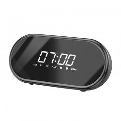 Baseus Encok E09 Wireless Bluetooth Speaker, clock (black)