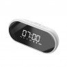 Baseus Encok E09 Wireless Bluetooth Speaker, clock (white)