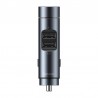 Baseus Energy Column Car Wireless MP3 Charger (Wireless 5.0+5V/3.1A) Dark grey