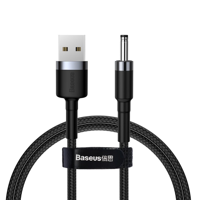 Baseus Cafule Cable USB to DC 3.5mm 2A 1m Gray+Black