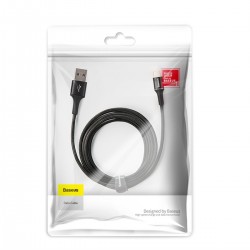 Baseus halo data cable USB For Type-C 2A 3m Black