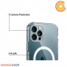 Magsafe Apple Iphone 11 (XI) PRO e PRO MAX transparent case