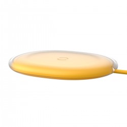 Baseus Jelly wireless induction charger, 15W (yellow)