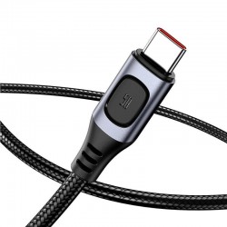 Quick Charge USB-C Baseus Flash, QC 3.0, Huawei SCP, Samsung AFC, 5A, 1m (grey)