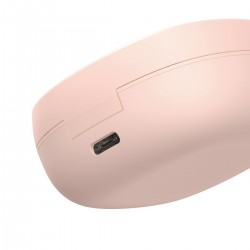 Baseus Encok wireless headphones WM01 Plus, Bluetooth 5.0 (pink)