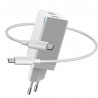 Baseus quick charger GaN2 C+C, 45W, EU (white)