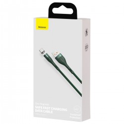 USB magnetic cable - USB-C Baseus Zinc 3A 1m (green)