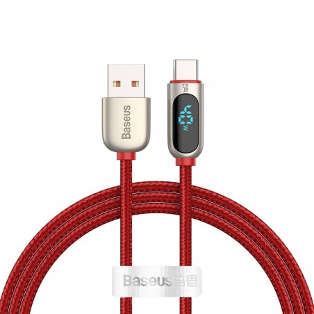 Baseus Display Cable USB to Type-C 5A 1m red