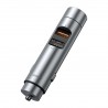 Baseus Energy Column Car Wireless MP3 Charger -  Silver