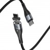 Baseus Zinc Magnetic USB-C - Lightning Cable 20W 1m (Black)