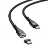 Baseus Zinc Magnetic USB-C - USB-C Cable 100W 1.5m (Black)