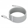 Baseus Simple Wisdom Data Cable Kit USB to Lightning 2.4A (2PCS/Set）1.5m White