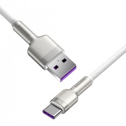 Kabel USB do USB-C Baseus Cafule, 40W, 2m (biały)