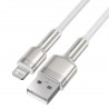 Kabel USB do Lightning Baseus Cafule, 2.4A, 1m (biały)