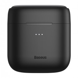 Baseus Encok W06 TWS headphones, Bluetooth 5.0, aptX, inductive charging (black)