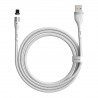 USB magnetic cable - Lightning Baseus Zinc 2.4A 1m (green)