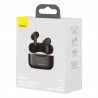 Baseus S1 earphones TWS with ANC, Bluetooth 5.1 (black)