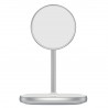 Baseus Swan MagSafe Magnetic Stand with Wireless Charger for iPhone 12 (white)
