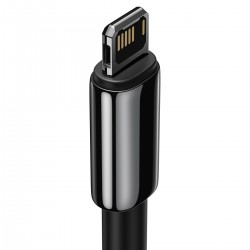 Baseus Tungsten Gold Cable USB to iP 2.4A 1m (black)