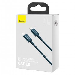 Baseus Superior Series Cable USB-C to iP, 20W, PD, 2m (blue)