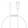 Baseus Superior Series Cable USB to Lightning, 2.4A, 0,25m (white)