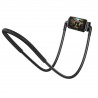Baseus Neck-Mounted Lazy Bracket holder for phones and tablets 4-10" (black)