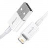 Baseus Superior Series Cable USB to Lightning, 2.4A, 1m (white)