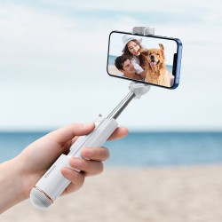 Bluetooth selfie stick Baseus Ultra Mini (white)