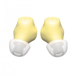 Wireless headphones Baseus Encok WM01, Bluetooth 5.0 (yellow)