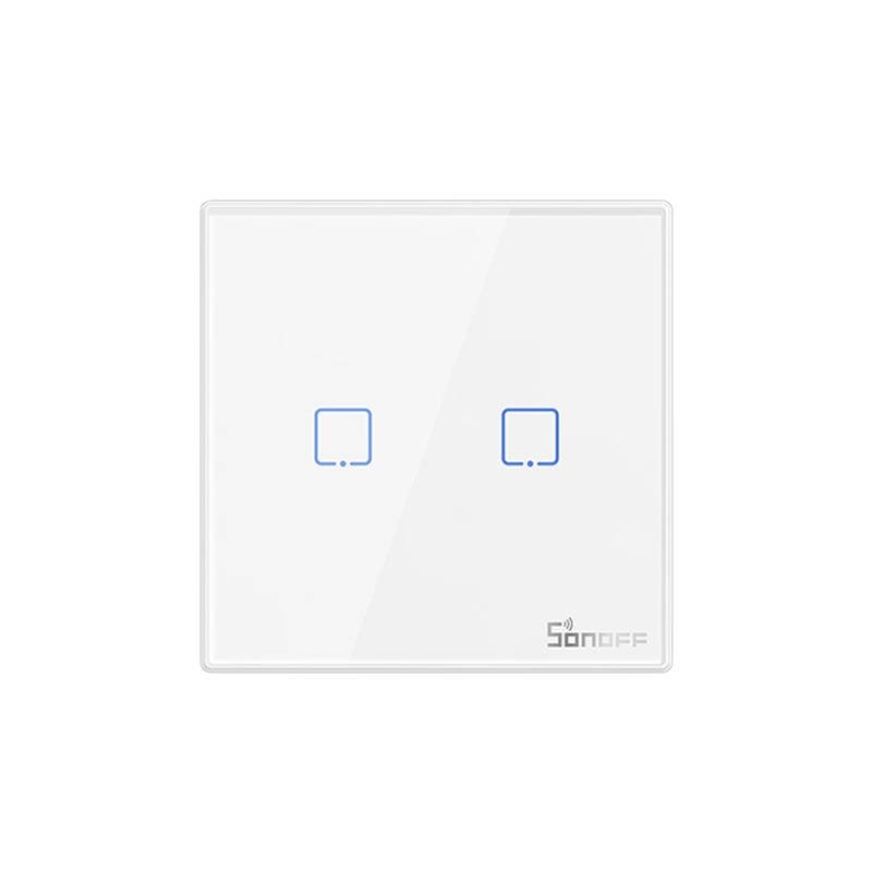 Sonoff wireless 433MHz smart wall switch T2EU2C-RF (2-channel)