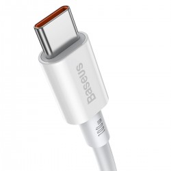 Baseus Superior Series Cable USB-C to USB-C, 100W, 1m (white)