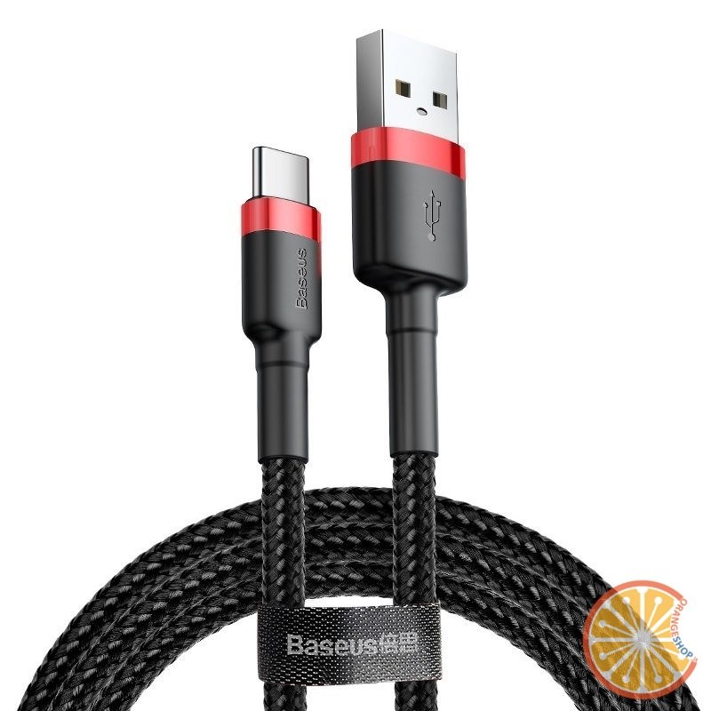 Baseus Cafule cable USB-C 3A 0.5m (Red+Black)