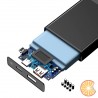 Powerbank Baseus Super Mini, 10000mAh, USB + USB-C, SCP, QC 3.0, PD, 22.5W (nero)