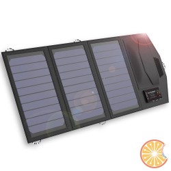 Portable solar panel / charger 15W Allpowers + Powerbank  10000mAh