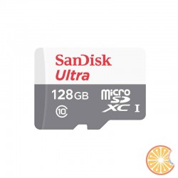 Memory card SanDisk Ultra Android microSDXC 128GB 100MB/s Class 10 UHS-I (SDSQUNR-128G-GN6MN)