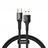 Baseus Halo Cable USB-C LED 3A 0,5m (Black)
