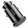 Baseus Grain Car Charger 2x USB 5V 3.1A (black)