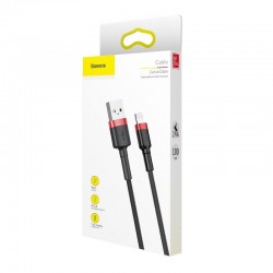 Baseus Cafule USB Lightning Cable 1,5A 2m (Black+Red)