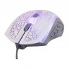 Mouse da gioco USB Havit GAMENOTE MS736 Bianco gaming mouse 1200 DPI