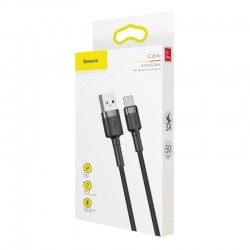 Baseus Cafule cable USB-C 3A 1m (Gray+Black)