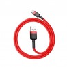 Cavo USB a Type-C Baseus Cafule USB-C 2A 2m (rosso) ricarica e sincronizza dati android iphone