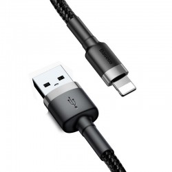 Baseus Cafule USB Lightning Cable 1,5A 2m (Gray+Black)