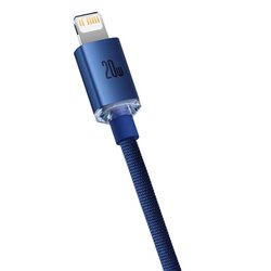 Baseus Crystal cable USB-C to Lightning, 20W, 1.2m (blue)
