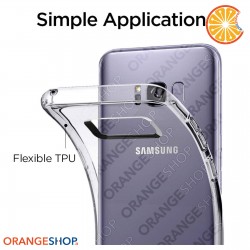 Cover Samsung Back case Ultra Slim 1mm trasparente A5 A6 J5 S8 S9