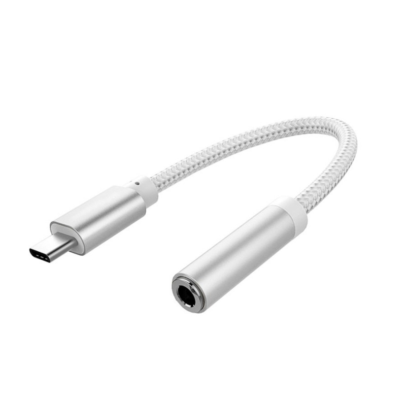 Adattatore presa audio cuffie Jack 3,5mm - Type C per samsung, Xiaomi