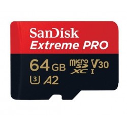 Memory card SanDisk Extreme Pro microSDXC 64GB Drony / GoPro (SDSQXCY-064G-GN6MA)